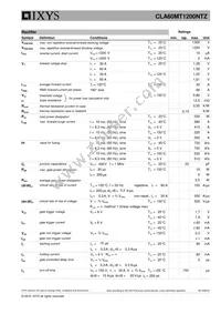 CLA60MT1200NTZ-TUB Datasheet Page 2