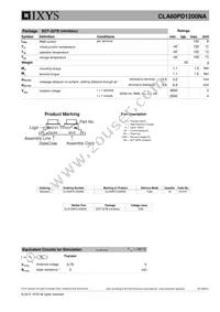 CLA60PD1200NA Datasheet Page 3