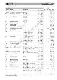 CLA80E1200HF Datasheet Page 2