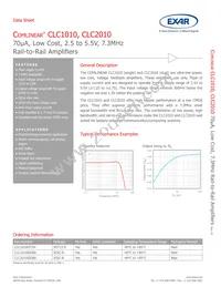 CLC1010IST5 Datasheet Cover