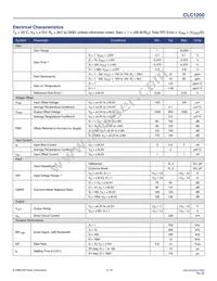 CLC1200ICF Datasheet Page 3