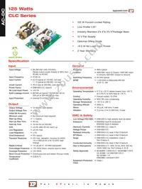 CLC125US48 Datasheet Cover