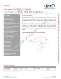 CLC4550ISO14X Datasheet Cover