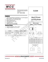 CLD20-TP Datasheet Cover