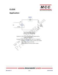 CLD20-TP Datasheet Page 3