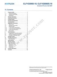 CLF1G0060S-10U Datasheet Page 18