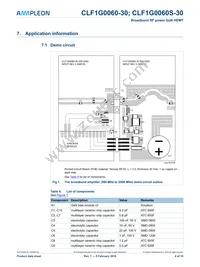 CLF1G0060S-30U Datasheet Page 4