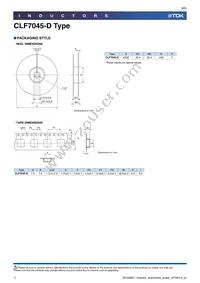 CLF7045T-151M-D Datasheet Page 9