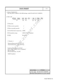 CLL130-0101C1-353M1F2 Datasheet Cover