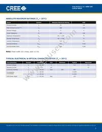 CLM1S-WKW-CTBVB153 Datasheet Page 2