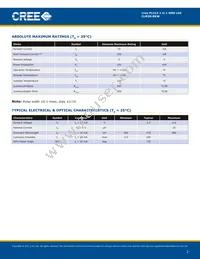 CLM3S-BKW-CRATAAA3 Datasheet Page 2