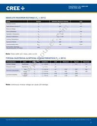 CLM4B-AKB-CWBXB353 Datasheet Page 2