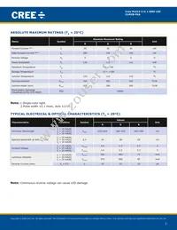 CLMXB-FKA-CBC1HJ1A1BB7C4C3 Datasheet Page 2