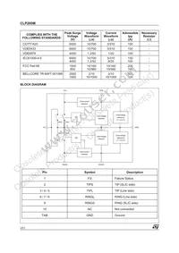 CLP200M-TR Datasheet Page 2