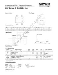 CLPS145V0-G Datasheet Cover