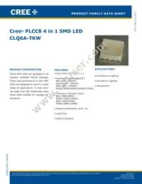 CLQ6A-TKW-C1L1R1H1QBB7935CC3 Datasheet Cover