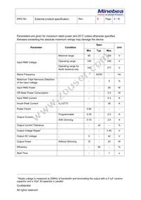 CLSD-020-PRG-G2 Datasheet Page 4