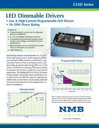 CLSD002A Datasheet Cover