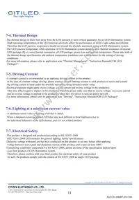 CLU024-1204B8-LPGV1F7 Datasheet Page 11