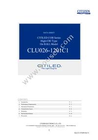 CLU026-1201C1-403H5G3 Cover