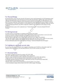 CLU026-1201C1-403H7G5 Datasheet Page 12