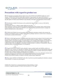 CLU026-1201C1-403H7G5 Datasheet Page 14