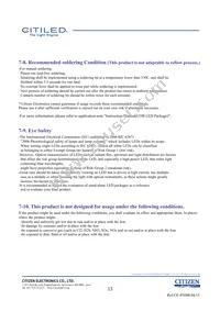 CLU026-1202C1-403H5G3 Datasheet Page 13