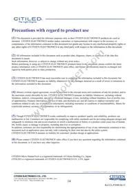 CLU026-1202C1-403H5G3 Datasheet Page 14