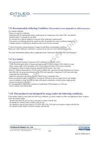 CLU026-1203C1-403H5G3 Datasheet Page 13