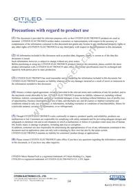 CLU028-1201C4-303H7K4 Datasheet Page 14