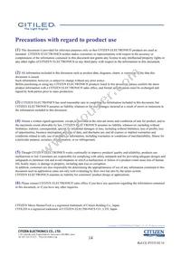 CLU028-1201C4-403H5K2 Datasheet Page 14