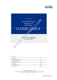 CLU028-1202C4-273H5K2 Datasheet Cover