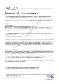 CLU028-1202C4-403H7K4 Datasheet Page 14