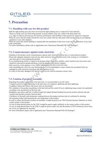 CLU028-1202C4-653M2K1 Datasheet Page 11