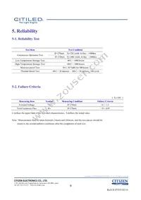 CLU028-1203C4-353H5K2 Datasheet Page 9