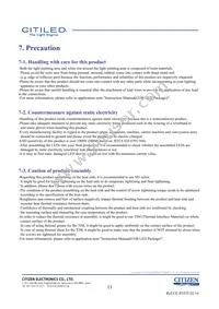 CLU028-1203C4-353H5K2 Datasheet Page 11