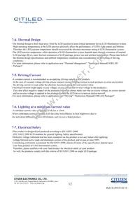 CLU028-1203C4-353H5K2 Datasheet Page 12