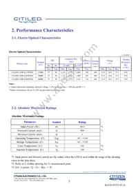 CLU028-1204C4-403H7K4 Datasheet Page 3