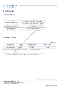 CLU034-1208B8-LPGV1F7 Datasheet Page 8