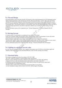 CLU036-1205C1-653M2G2 Datasheet Page 12