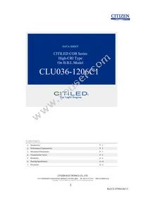 CLU036-1206C1-403H5G3 Cover