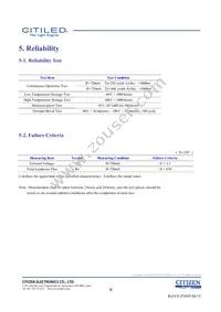 CLU036-1208C1-403H5G3 Datasheet Page 9