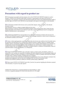 CLU038-1205C4-403H7K4 Datasheet Page 14