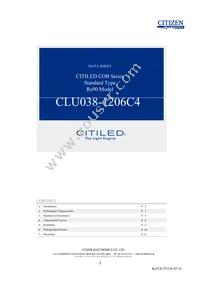 CLU038-1206C4-353H5K2 Datasheet Cover