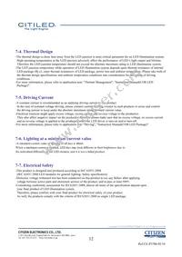 CLU038-1208C4-403H5K2 Datasheet Page 12