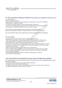 CLU038-1208C4-403H5K2 Datasheet Page 13