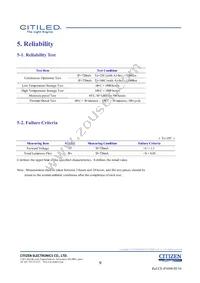 CLU038-1208C4-653M2K1 Datasheet Page 9