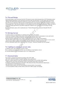 CLU038-1210C4-653M2K1 Datasheet Page 12