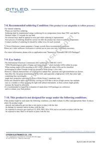 CLU044-1212B8-LPGV1F7 Datasheet Page 12