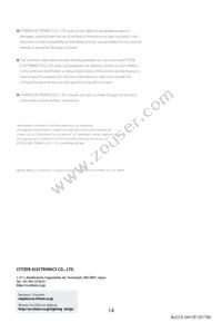 CLU044-1812B8-LPGV1F7 Datasheet Page 14